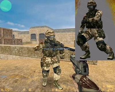 Модель «Desert US Ranger» для КС 1.6