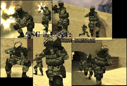 ПАК моделей «GSG9 Unit Urban Ops Combat Team» для КС 1.6