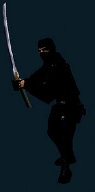 Модель «Gign Ninja w Shai'Zuk's sword»