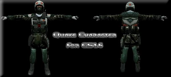 Модель «GSG9 - Quake Character» для CS 1.6