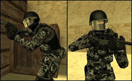 Модель «gign urban warfare unit» для CS 1.6