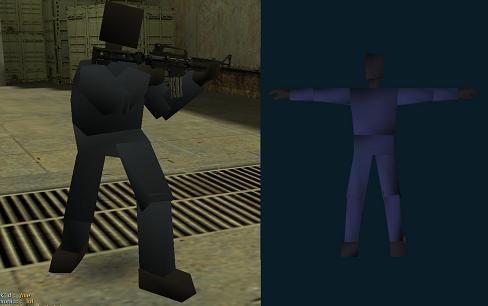 Модель «High FPS Model (GSG9)» для КС 1.6