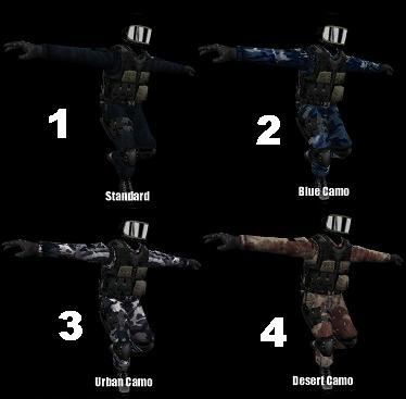 Модель «gign unit camo pack» для КС 1.6