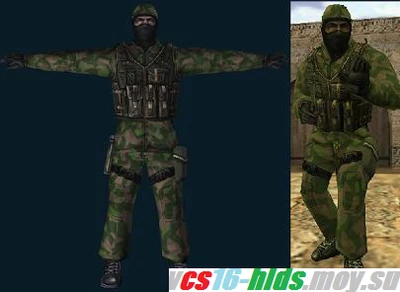 Модель «Finnish Osasto Karhu GIGN» для КС 1.6