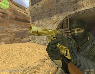 Модель Deagle P.I.M.P. Gold для КС 1.6