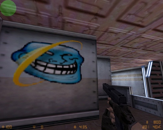 Граффити — trollface для CS 1.6