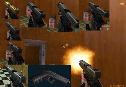 Скачать модель Glock18 Defaults Remix для КС 1.6
