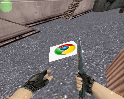 Граффити — Google Chrome для CS 1.6