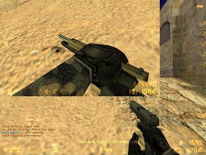 Скачать модель Glock Doom's Glock skin для CS 1.6