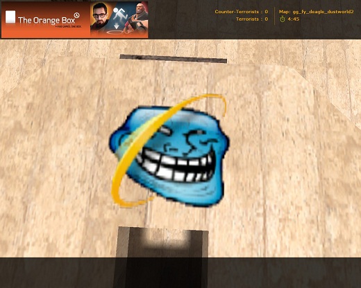 Граффити — trollface для CS 1.6