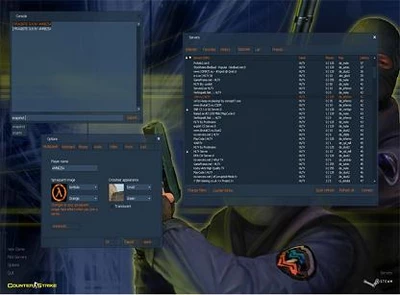 Тема «Fragbite GUI by Amnezia» для кс 1.6
