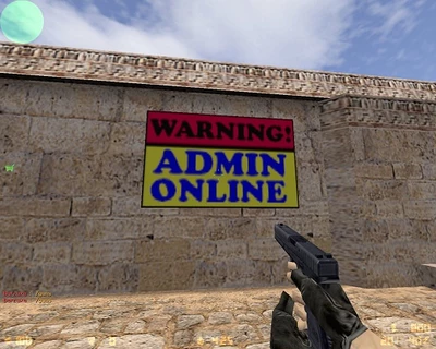граффити — логотип админа для CS 1.6