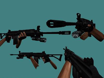 Модель Lil'Ruff's Tactical Galil для CS 1.6