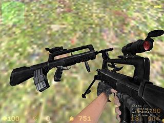 Модель Famas MDO's Urban Warfare series для CS 1.6