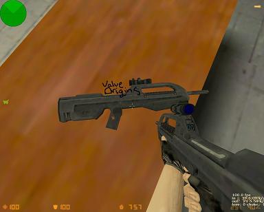 Скин Famas Halo Battle Rifle для КС 1.6