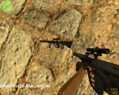 Модель «Steyr AUG PE team» для CS 1.6