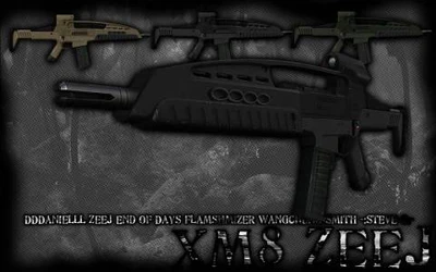 Модель AUG XM8 JeeZ для КС 1.6