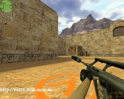 Модель «Steyr aug (Глушитель)» для КС 1.6