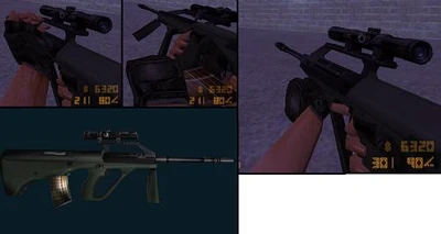 Модель «AUG HACK» для КС 1.6