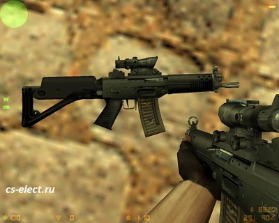 Скачать скин snark´s SIG sg552 Commando для КС 1.6