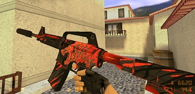 Модель «M4A1 HOWL» для CS 1.6