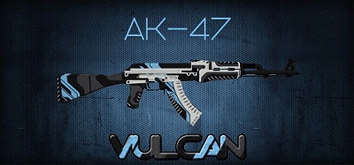 Модель оружия AK-47 Vulcan для CS 1.6