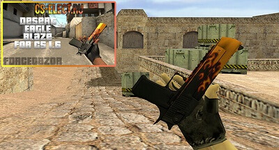 Модель Deagle Blaze для CS 1.6