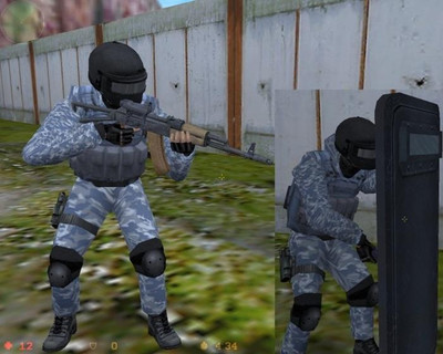 Модель игроков Russian OMON