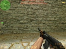 Скачать модель The Low Poly [High FPS] Maddi AK-47 для КС 1.6