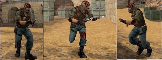 Модель «fun_Terror_zombie» для КС 1.6