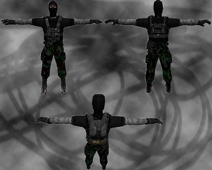 Модель «B.L.A.C.K ops Terror» для CS 1.6