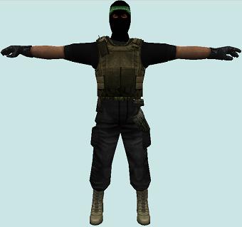 Модель «Hamas Terrorist» для CS 1.6