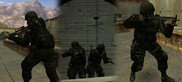 Модель «SAS Unit Nightstalker Remix» для КС 1.6