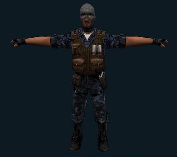 Модель «Blue Terror» для CS 1.6