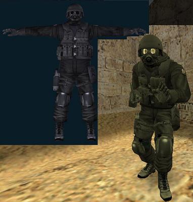 Модель «Special Air Service» для КС 1.6