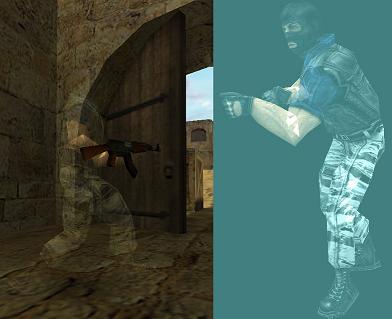Модель «Ghostly Terrorist» для КС 1.6