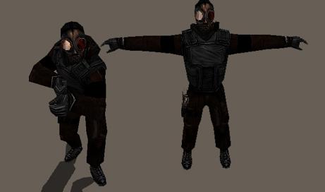 Модель «Rusty Gas Mask Soldier» для КС 1.6