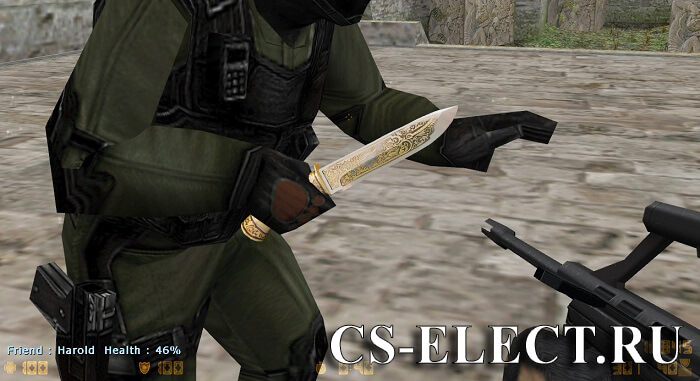 Модель ножа «Engraved Blade»
