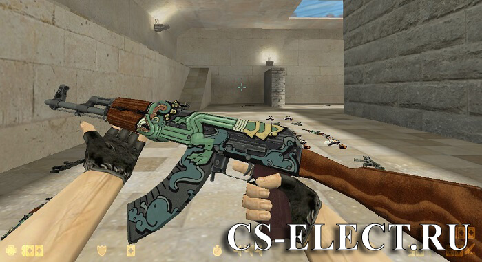 Модель AK-47 «Fire Serpent» HD