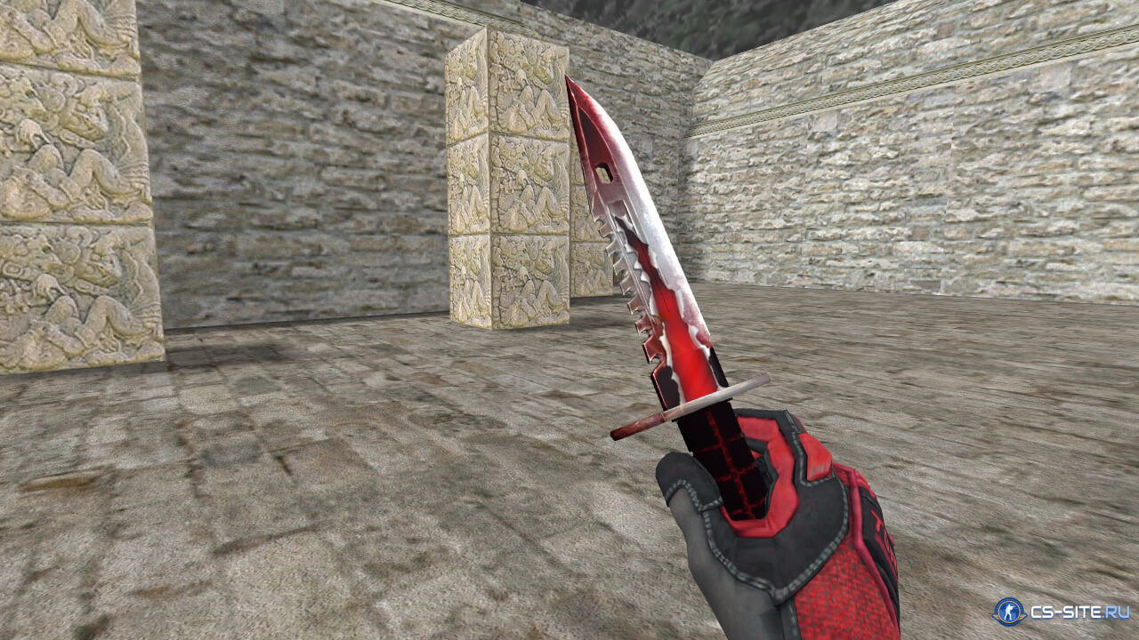 Скин ножа HD «M9 Bayonet | Split» для CS 1.6