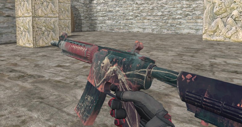 Модель HD M4A4 «Tooth Fairy» для CS 1.6