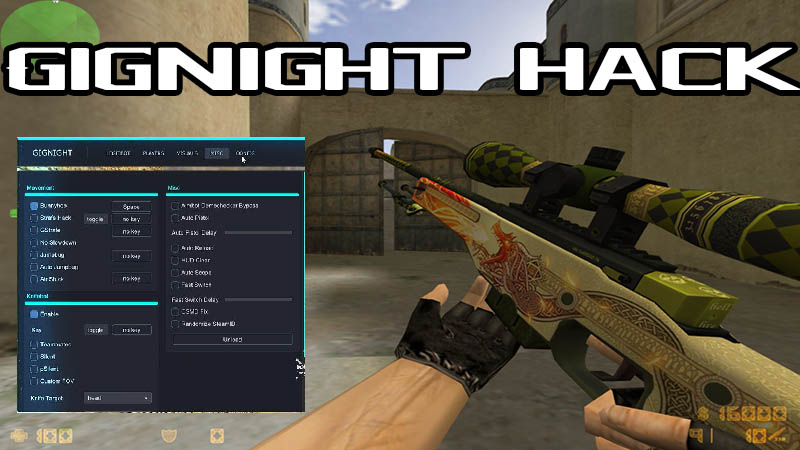 GigNight hack на CS 1.6