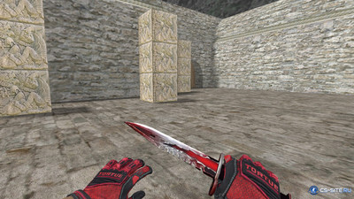 Скин ножа HD «M9 Bayonet | Split» для CS 1.6