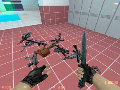 Скачать стандартные модели для КС 1.6