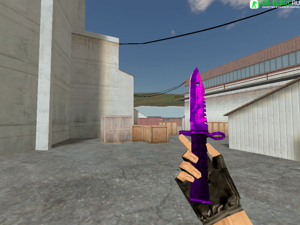 Модель ножа M9 Bayonet «Doppler Sapphire»