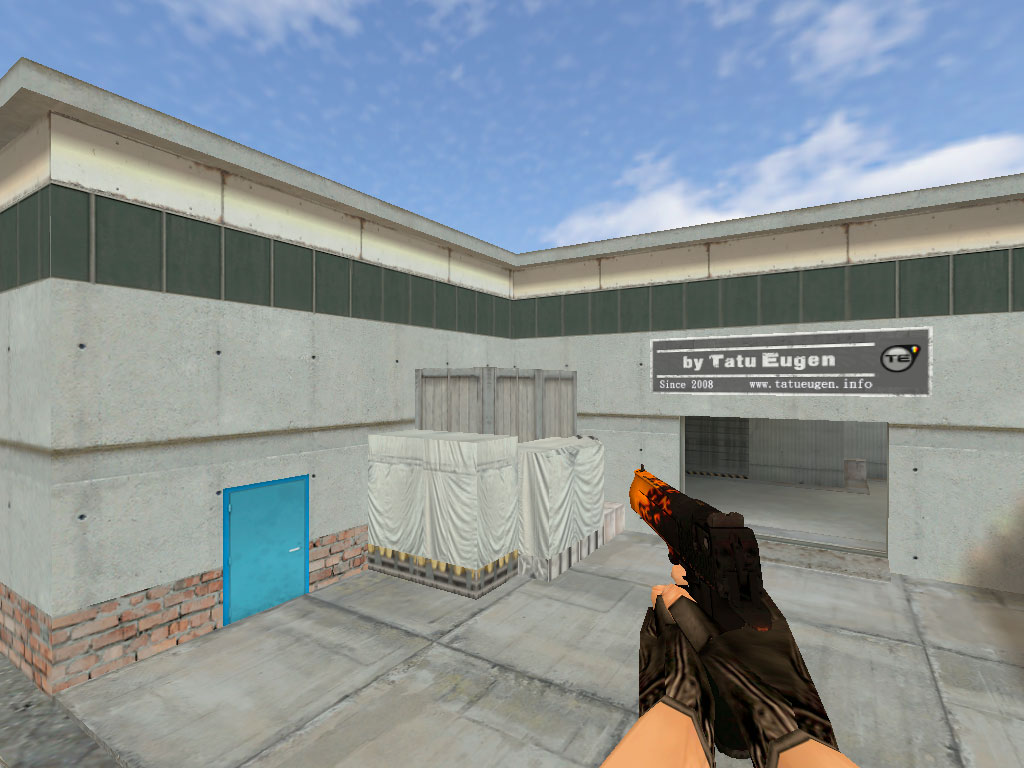 Модель Deagle Пламя для CS 1.6