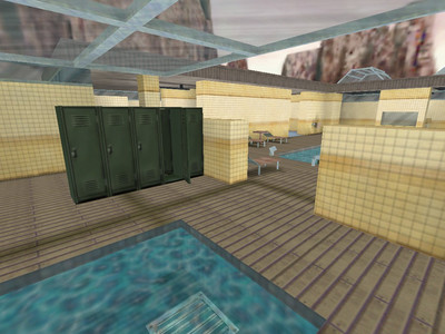 Карта fy_pool_day_modern для CS 1.6