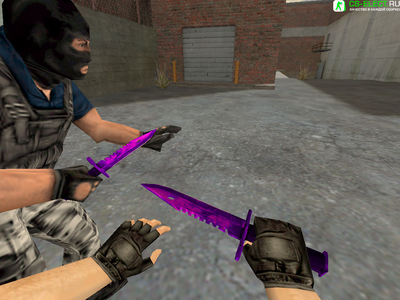 Модель ножа M9 Bayonet «Doppler Sapphire»