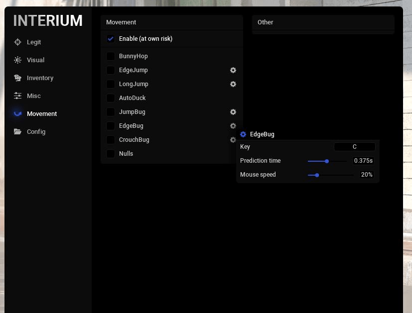Чит Interium для CS2