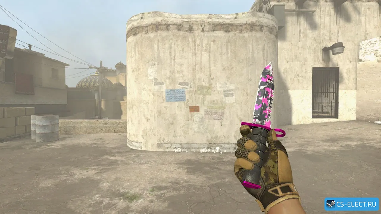 Модель ножа «Bayonet | Pink DDpat» для CSS